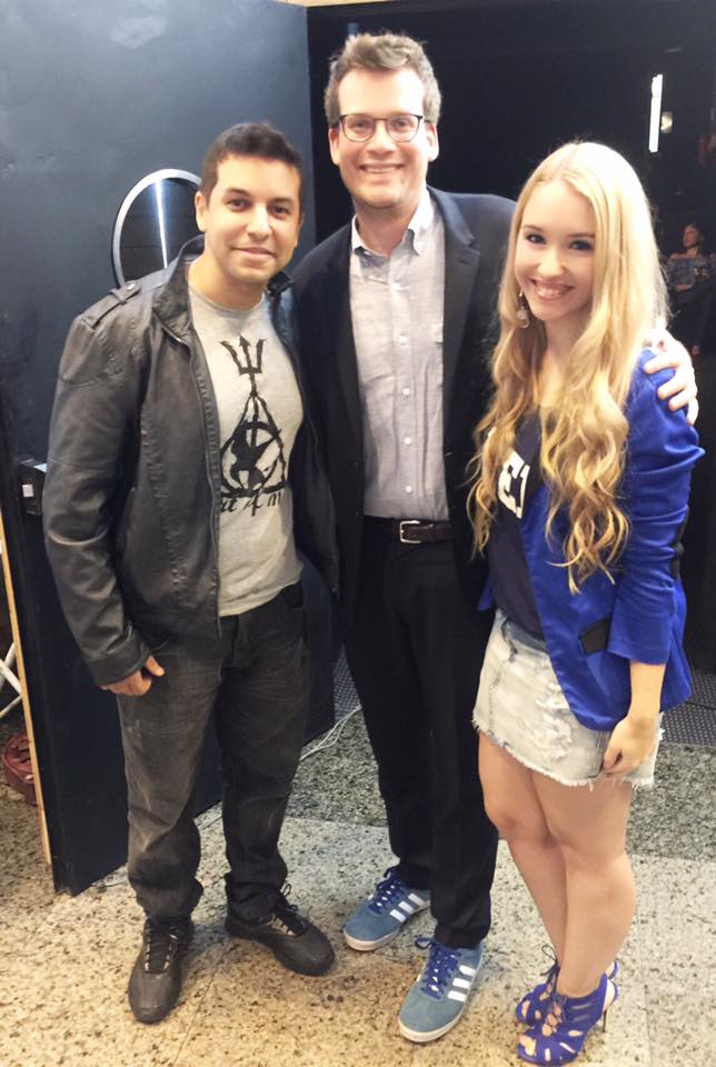 Com o John Green